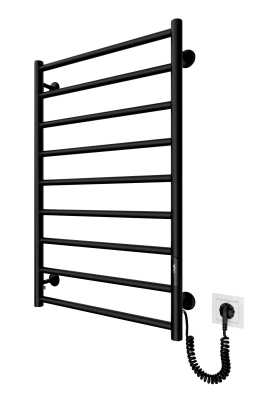 Электрический полотенцесушитель Урбан - I 810x500/85 TR K 2.0 черный мат Электрический полотенцесушитель Урбан - I 810x500/85 TR K 2.0 черный мат