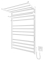 Полка для полотенец навесная HF Sheffield 520x284 white mat