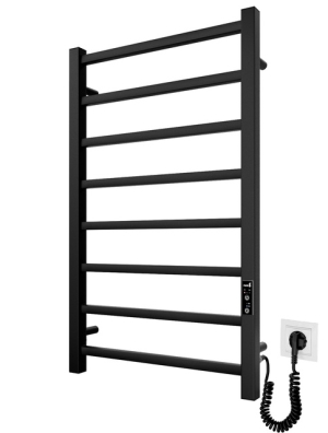 Электрический полотенцесушитель Токио -I 800x500/80 TR К черный мат