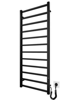 Электрический полотенцесушитель Токио-I 1200x500/80 TR К черный мат