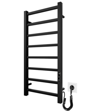 Электрический полотенцесушитель Токио -I 800x400/80 TR К черный мат
