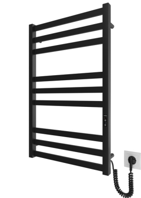 Электрический полотенцесушитель Чикаго-I 800x500/80 TR К черный мат