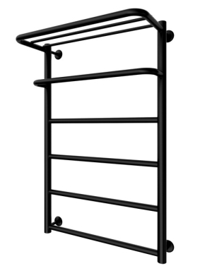 Водяна рушникосушарка з полицею Hotel 800x530/500 чорний