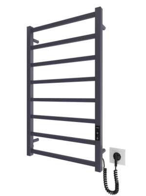 Электрический полотенцесушитель Токио -I 800x500/80 TR К графит