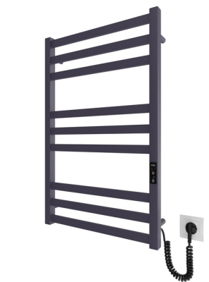 Электрический полотенцесушитель Чикаго-I 800x500/80 TR К графит