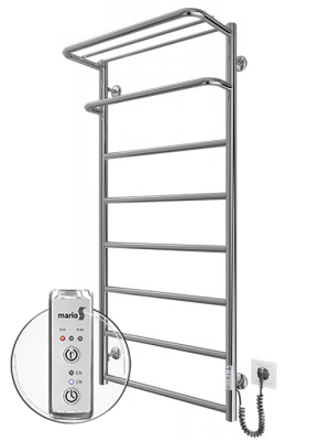 Электрический полотенцесушитель Hotel -I 1090х530 TR K с полкой Электрический полотенцесушитель Hotel -I 1090х530 TR K с полкой