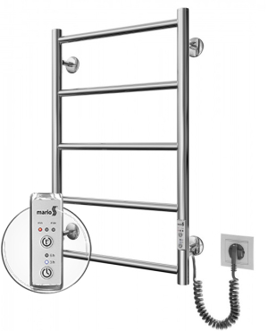 Электрический полотенцесушитель Классик F HP -I 650x430 TR K таймер-регулятор Электрический полотенцесушитель Классик F HP -I 650x430 TR K таймер-регулятор