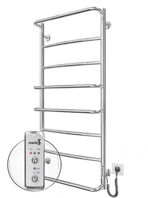 Электрический полотенцесушитель Люкс HP-I 1090x530 TR K таймер-регулятор Электрический полотенцесушитель Люкс HP-I 1090x530 TR K таймер-регулятор