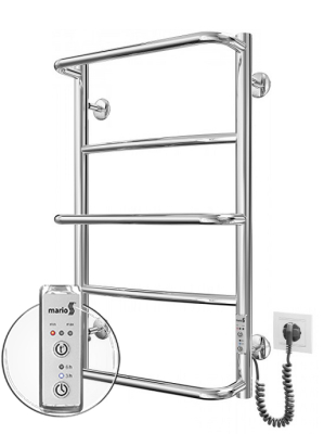 Электрический полотенцесушитель Люкс HP-I 650x430 TR K таймер-регулятор Электрический полотенцесушитель Люкс HP-I 650x430 TR K таймер-регулятор