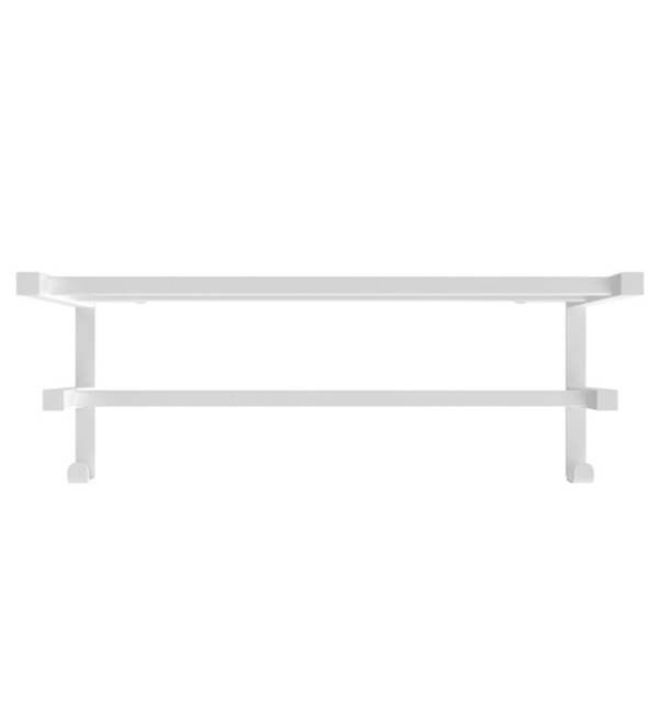 Полка для полотенец профильная HF Sheffield 520x204 white mat