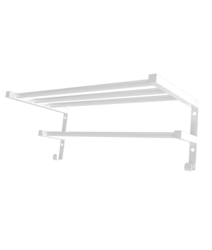 Полка для полотенец настенная HF Sheffield 520x256 white mat