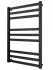 Водяной полотенцесушитель INOX Чикаго 770х530/500 черный мат