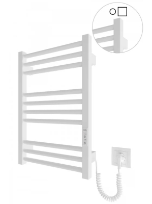 Електрична рушникосушка HF Derby 570х430 TR K білий мат