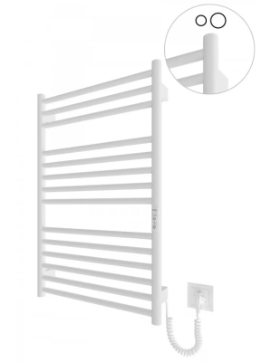 Електрична рушникосушка HF Greenwich 770х530 TR K білий мат