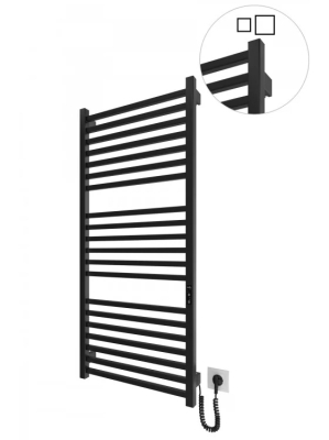 Электрический полотенцесушитель HF London 1170х530 TR K черный мат