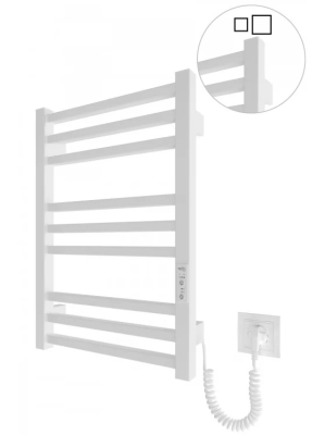 Электрический полотенцесушитель HF London 570х430 TR K белый мат