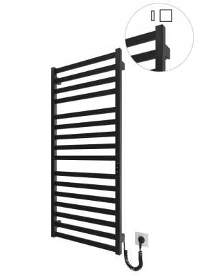 Электрический полотенцесушитель HF Oxford 1170х530 TR K черный мат