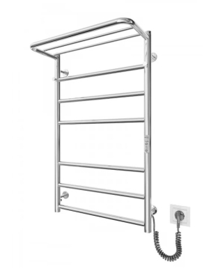 Электрический полотенцесушитель Home-І 770х530/240 TR К с полкой Электрический полотенцесушитель Home-І 770х530/240 TR К с полкой