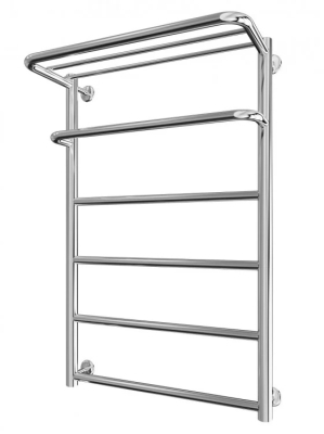 Водяна рушникосушка INOX Готель 770х530/500 з полицею