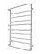 Водяной полотенцесушитель INOX Люкс 970х630/600