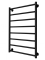 Водяна рушникосушка Класік F 800x530/500 чорний мат