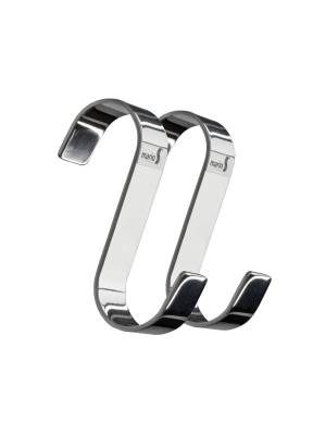 Гачки навісні для рушникосушок 28x60 мм Гачки навісні для рушникосушок 28x60 мм