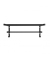 Полка для полотенец настенная HF Sheffield 520x256 black matt